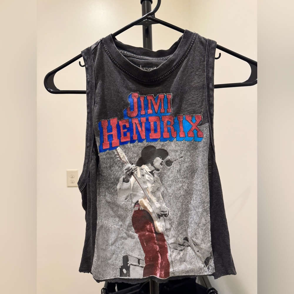 Jimi Hendrix Graphic Tank Top